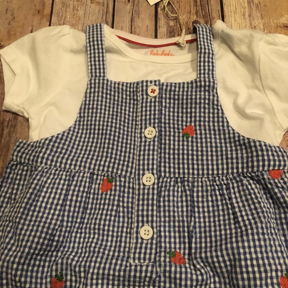 Mini Boden strawberry romper - Picture 5 of 6